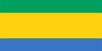 The national flag of the world, Gabon